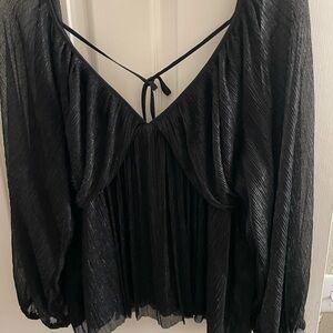 Express Black Women's Party Top